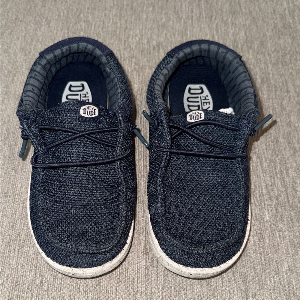 Hey Dude Kids Navy Sneakers